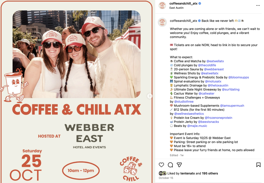 Preview of Coffee & Chill Content Analysis